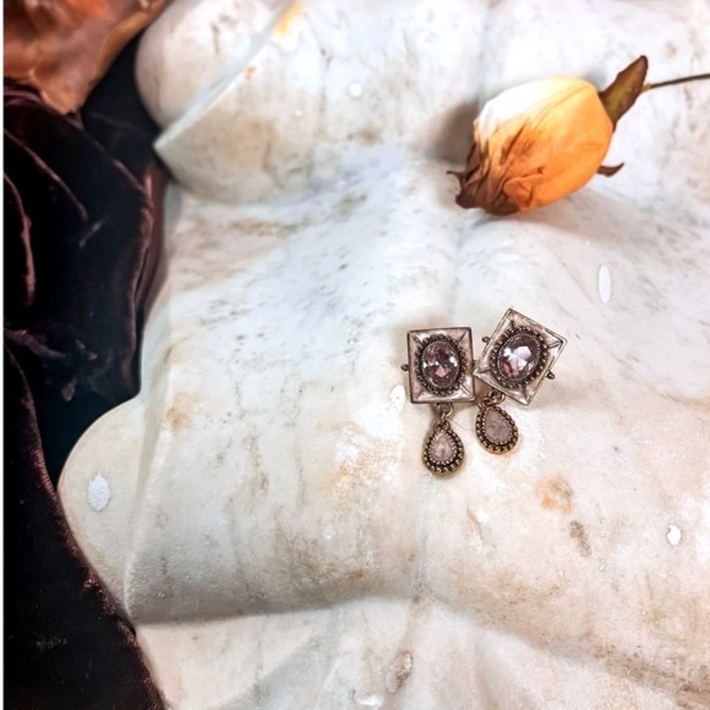 Pink‎ Vintage Earrings